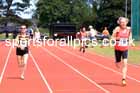 Womens 200 metres, 2024 NE Masters Track and Field Champs., Monkton Stadium, Jarrow.  Photo: David T. Hewitson/Sports for All Pics